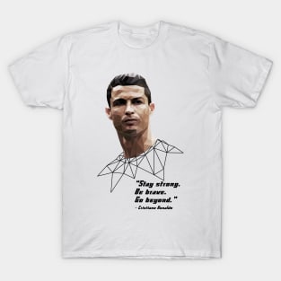 Cristiano Ronaldo Quotes T-Shirt